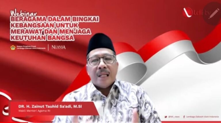 Wamenag Ajak Ormas LDII Rawat Kerukunan Umat