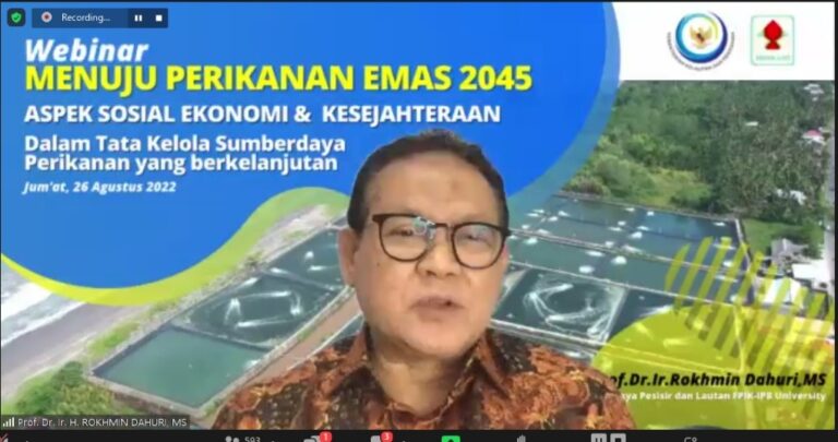 Menuju Perikanan Emas 2045 ini Strategi dari Prof Rokhmin Dahuri