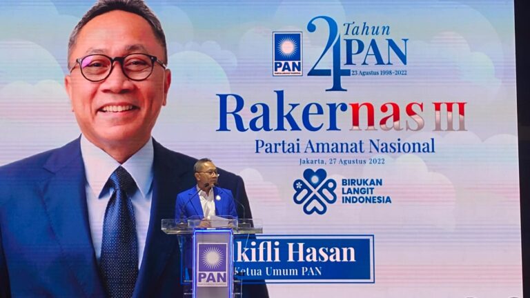 Di Rakernas, Zulhas Sebut PAN Terbuka dan Inklusif