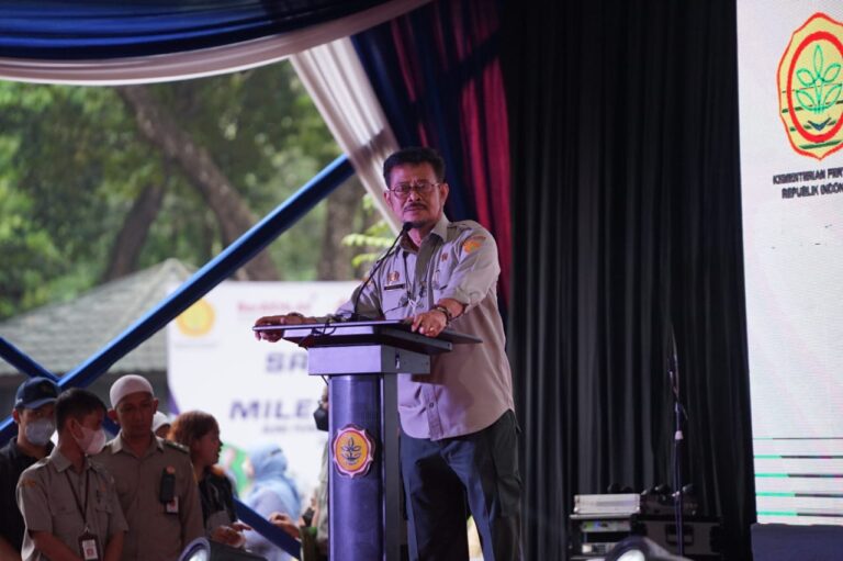 Gaspol, Mentan SYL Bangkitkan Tumbuhnya Petani Milenial