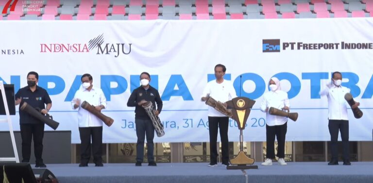 Resmikan FPA, Jokowi Harap Anak-anak Papua Digembleng Serius