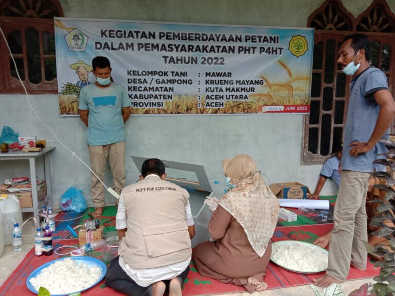 Kementan Dukung Petani Aceh Giat Lakuakan PHT