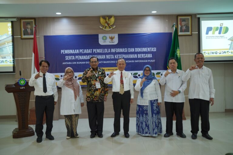 Komitmen Keterbukaan Informasi Publik UIN Bandung Tuai Apresiasi
