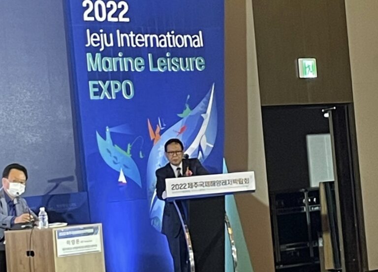 Prof Rokhmin beberkan Tren Industri Pariwisata Bahari pada Jeju International Marine Leisure and Expo