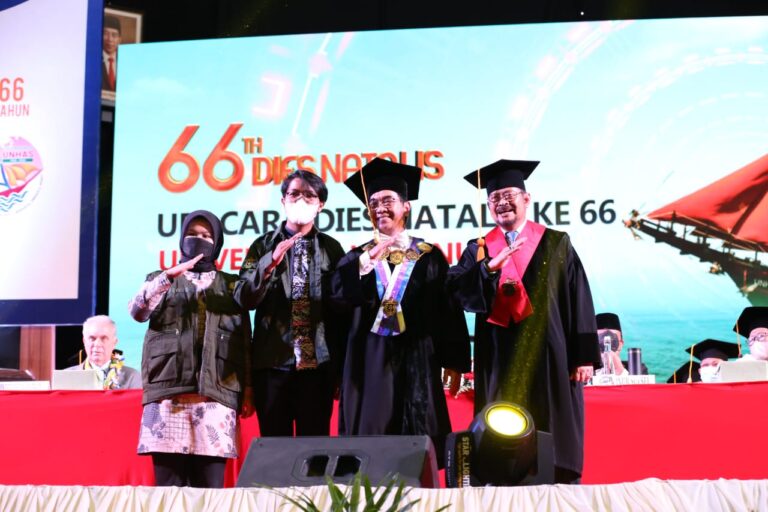 Dies Natalis 66 Unhas, Rektor dan Gubernur Apresiasi Kemajuan Pertanian