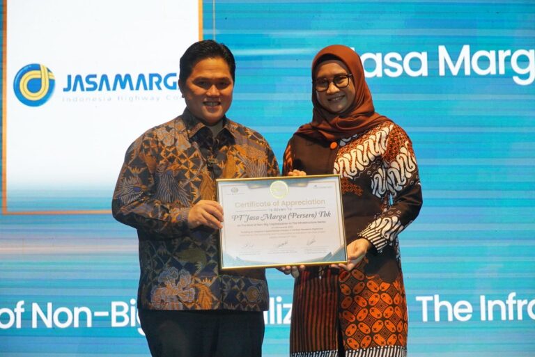 Jasa Marga Raih CSA Awards 2022 Kategori The Best of Non-Big Capitalization in The Infrastructure Sector