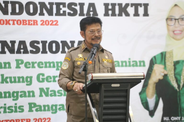 Mentan SYL Ajak Wanita Tani Indonesia Jadi Pioner Pertanian