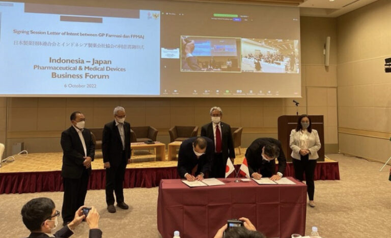 RI-Jepang Kuatkan Kerja Sama Industri Farmasi dan Alat Kesehatan