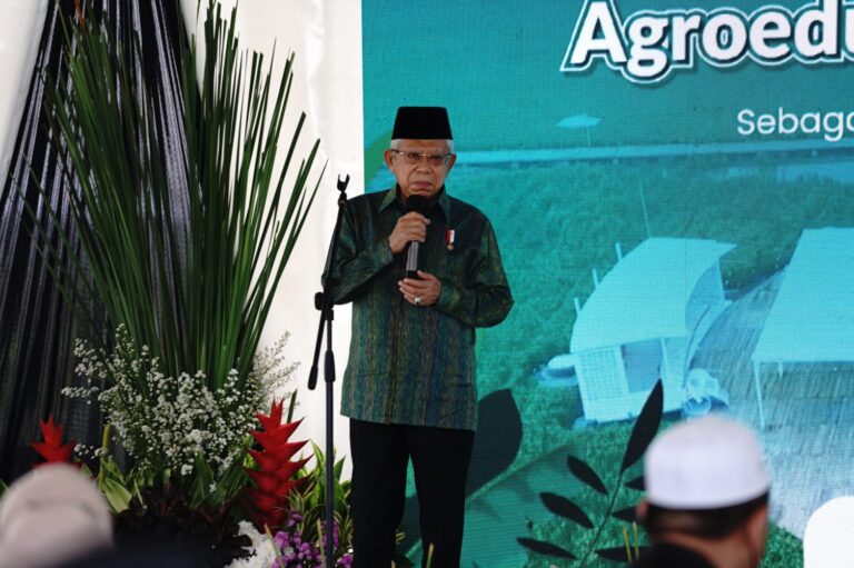 Maruf Amin Apresiasi Kemajuan Sektor Pertanian Indonesia