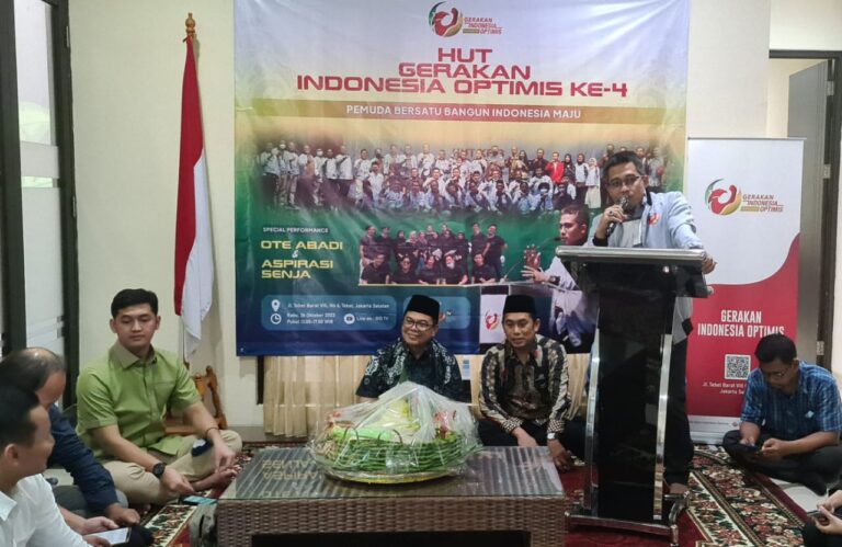 Gerakan Indonesia Optimis: Perkuat Optimisme Pemuda di Tengah Tantangan Krisis