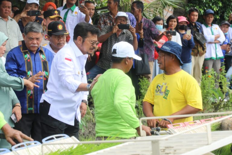 Mentan SYL Dorong Provinsi Sumut Jadi Lumbung Pangan Nasional