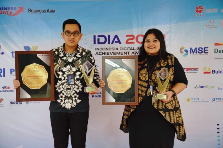 Jasa Marga Raih Dua Penghargaan di Ajang Indonesia Digital Innovation and Achievement Awards 2022