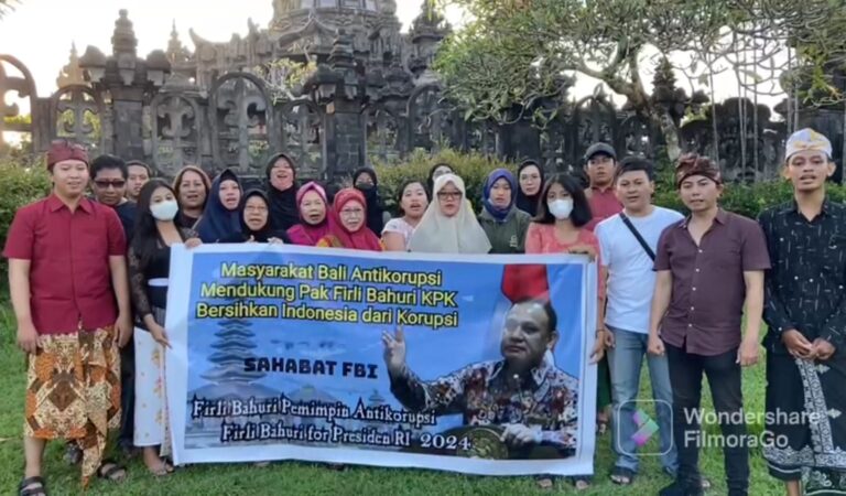 Dukung Firli Bahuri, Sahabat FBI Bali: Tangkap Siapapun yang Korupsi