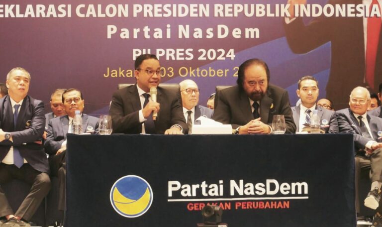 Nasdem: Cawapres Anies Baswedan Bakal jadi Kejutan