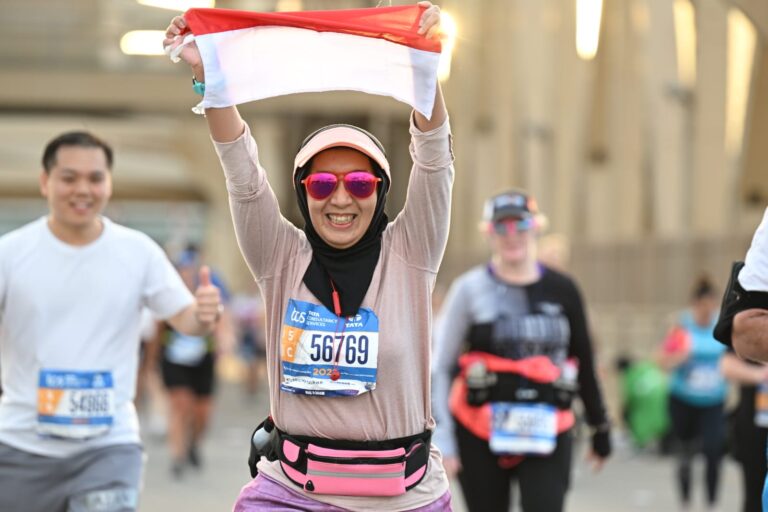 Partai Gelora Kirim Peserta Kompetisi Lari Maraton WMM di New York