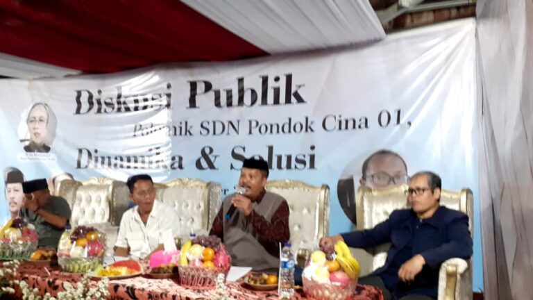 Ketua PWI Depok Nilai Alihfungsi SDN Pocin 1 jadi Masjid Dipolitisasi