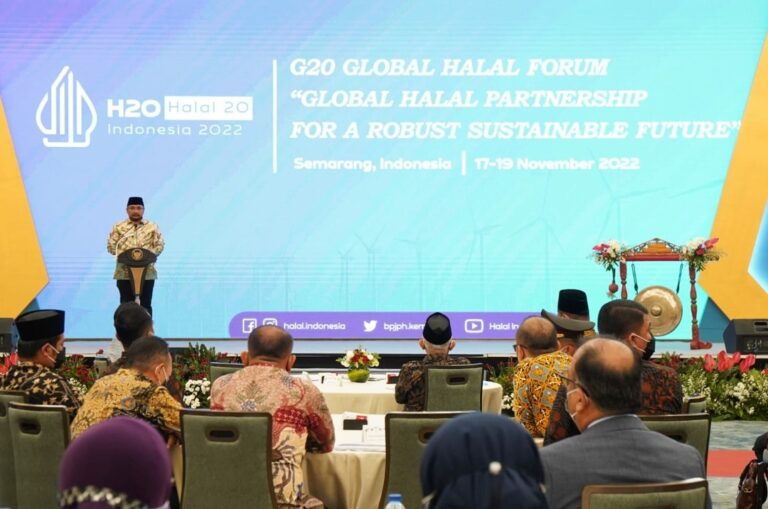 Forum H20, Menag: Momentum Bangun Kemitraan Halal Global