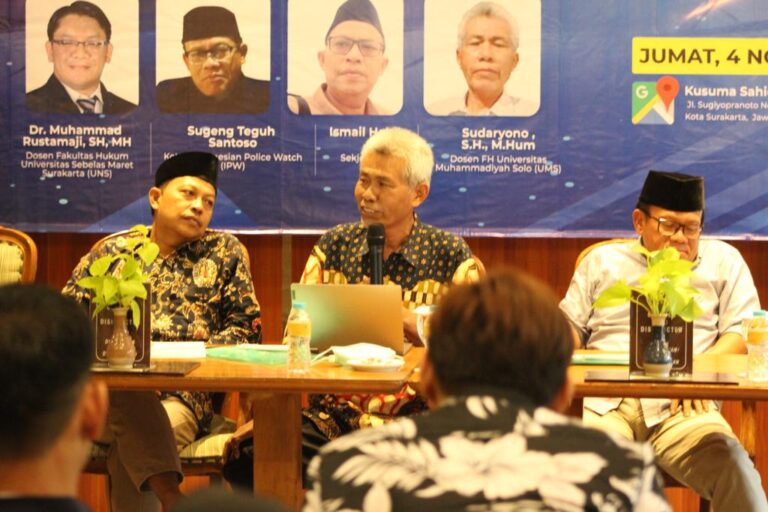 Pakar Hukum UMS: Masyarakat Harus Ikut Kontrol Kinerja Polisi