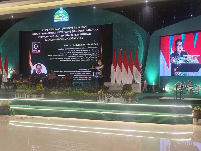 Munas KAHMI ke-XI bedah Sektor Kemaritiman sebagai Kontruksi Kebijakan Pemulihan Ekonomi
