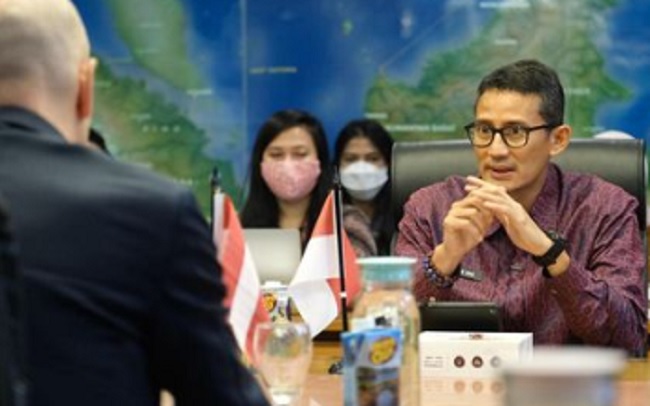 Gaet Austria, Sandiaga Gali Strategi Tingkatkan Turis Mancanegara