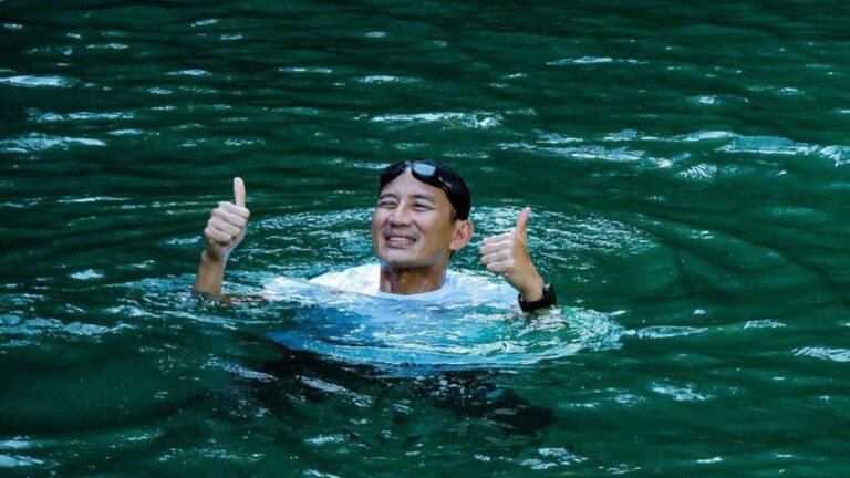 Sandiaga Terpesona Keindahan Pulau Tawale Halmahera Selatan