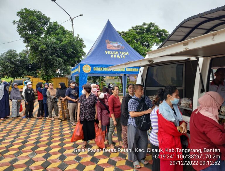 Kementan Pasarkan Beras Petani, Penuhi Kebutuhan Pangan Jelang tahun Baru