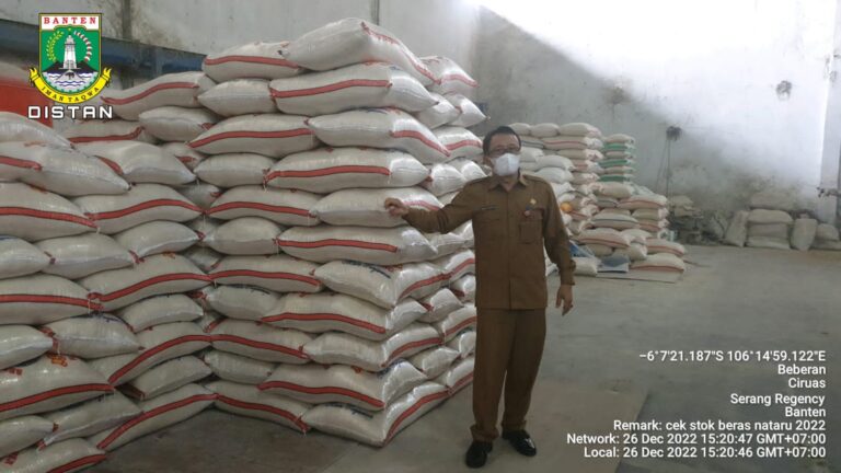 3.715 ton Beras Petani, Banten Siap Pasok Kebutuhan DKI dan Sekitarnya Selama Nataru