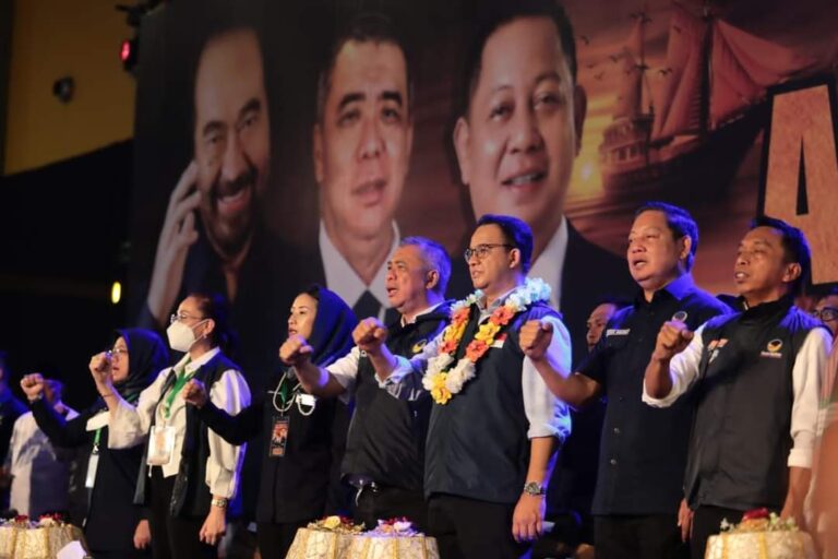 Partai Nasdem Ajak Relawannya Maju Bersama Tanpa Menjatuhkan