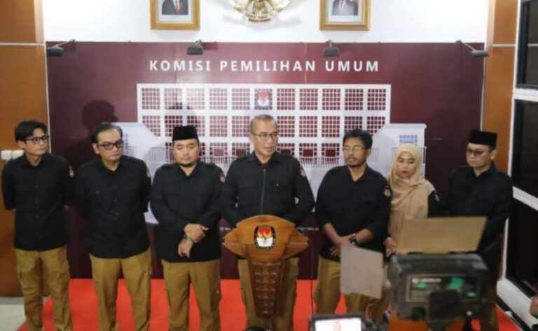 KPU Jelaskan Hasil Rekapitulasi Verifikasi hingga Pengundian Nomor Urut