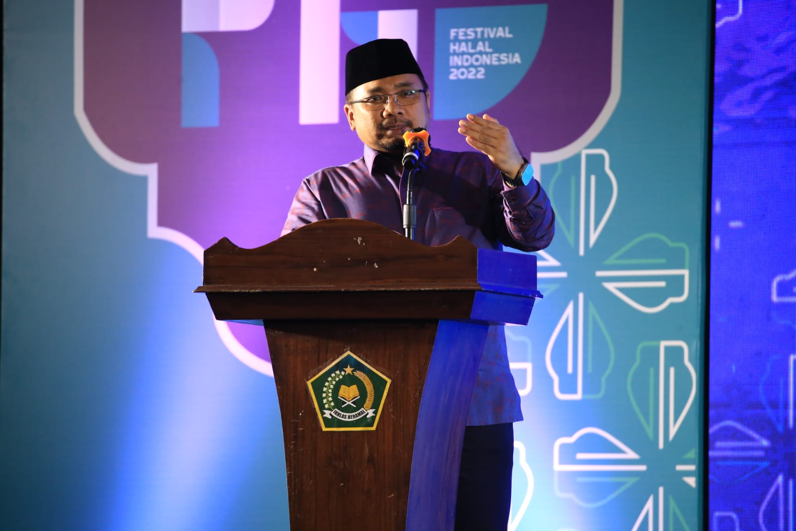 HUT Ke-5 BPJPH, Menag: Lakukan Transformasi, Perbaiki Budaya Kerja