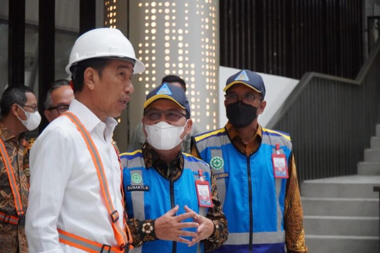 Jokowi Cek Pembangunan Travoy Hub, Toll Corridor Development Pertama di Indonesia