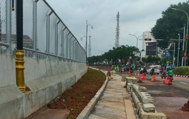 Proyek Underpass Dewi Sartika Depok Segera Diresmikan