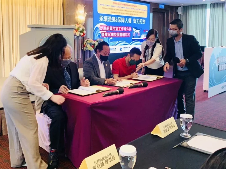 SPPI Tandatangani Perjanjian Kerja Bersama Perlindungan Awak Kapal Perikanan di Taiwan