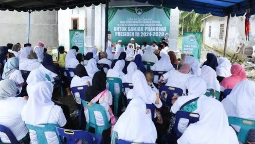 Tuan Guru di Sumut Doakan Ganjar Pranowo dan Kebaikan Indonesia