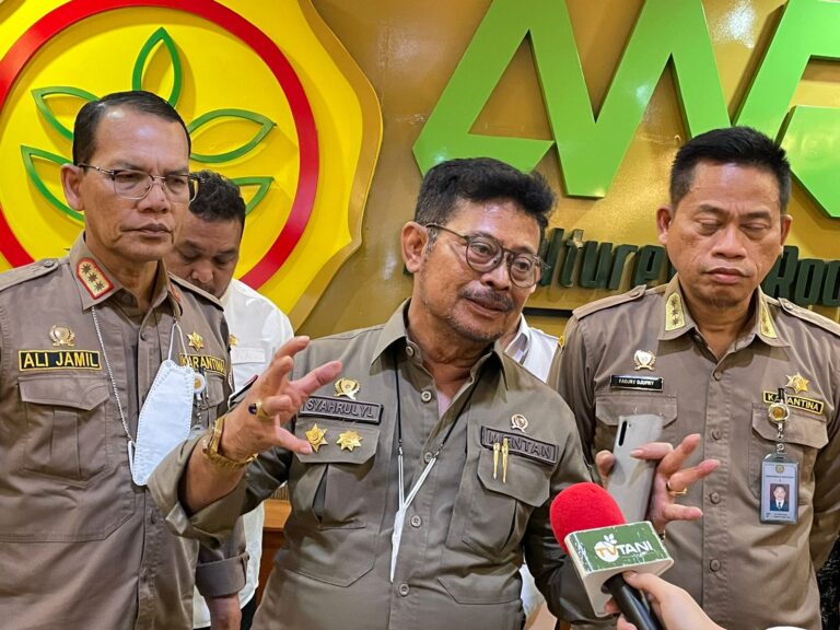 Mentan SYL Pastikan Ketersediaan Beras Januari, Februari dan Maret Aman