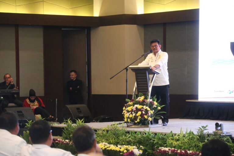 Mentan SYL Mendorong Perkebunan Indonesia untuk Memanfaatkan Turbulensi Jadi Peluang