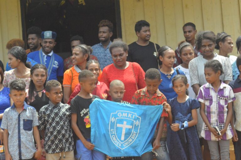 GMKI Cabang Merauke gelar Kegiatan Jalinan Kasih di Kampung Domande