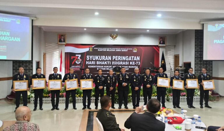 Imigrasi Depok Raih Empat Penghargaan Bergengsi Tingkat Jabar
