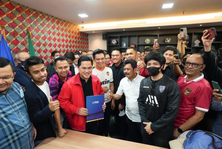 Erick Thohir: Butuh Nyali Bersihkan PSSI dari Tangan Kotor