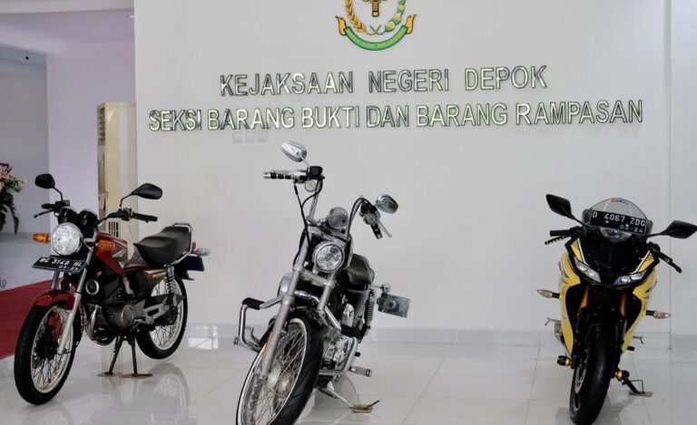 Bak Showroom, Kejari Depok Kini Miliki Gedung Pengelolaan Barang Bukti Perkara