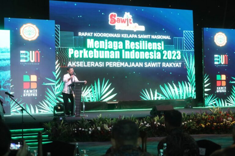Rakor Sawit Nasional, Mentan SYL Targetkan Program PSR Capai 180.000 Hektare Per Tahun