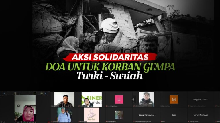 Sinergi Foundation Gelar Doa Bersama untuk Gempa Turki – Suriah 