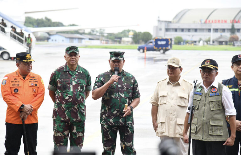 Panglima TNI Lepas Bantuan Kemanusiaan Bencana Turki