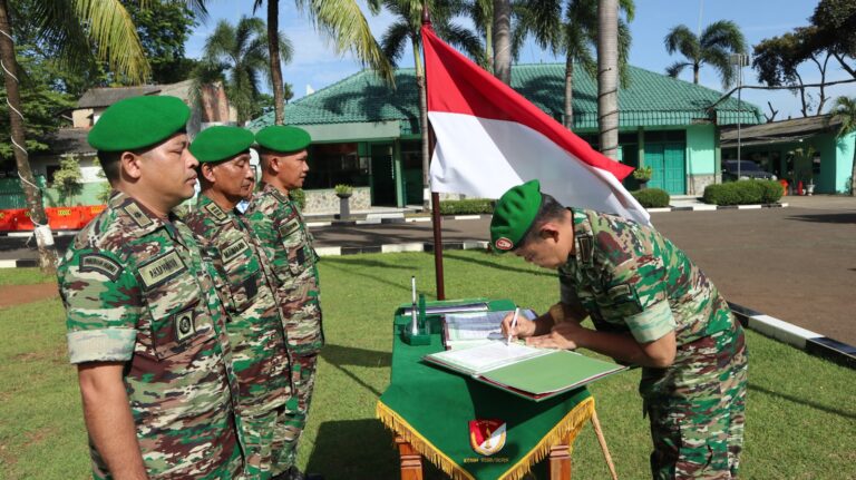 Pimpin Sertijab, Dandim Depok Minta Perwira Baru Lakukan Hal Ini
