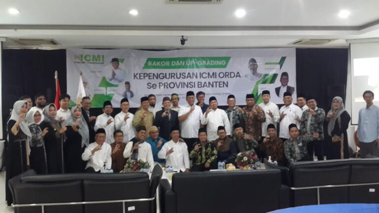Gelar Rakor, Peran ICMI Banten Dinilai sangat Vital