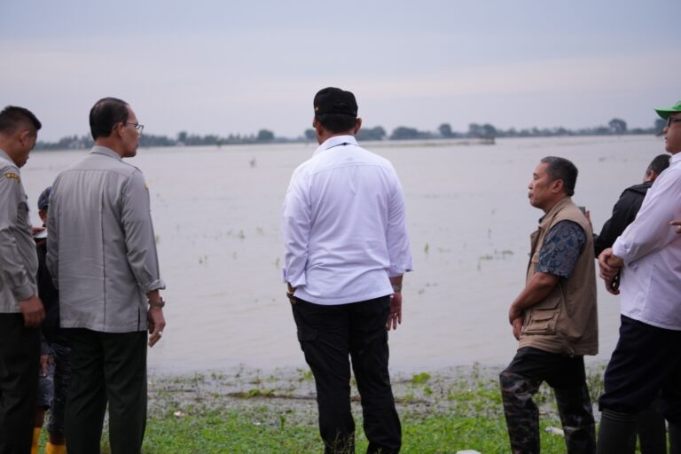 Mentan SYL: Banjir Tidak Boleh Menyurutkan Semangat Petani Karawang, Saya Siap Bantu