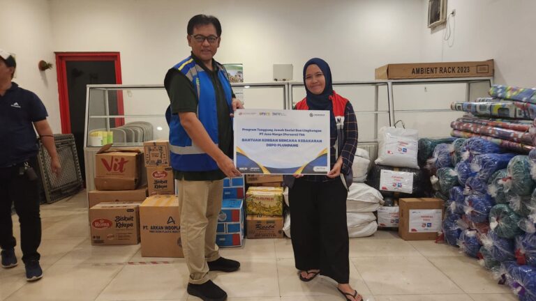 Jasa Marga Salurkan Bantuan untuk Korban Musibah Kebakaran Depo Pertamina Plumpang