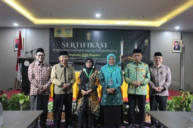 Pertama di Indonesia, UIN Bandung Adakan Sertifikasi Pembimbing Haji dan Umrah Wanita