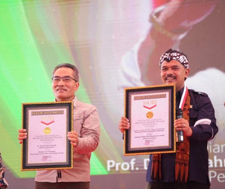 Gencarkan Pertanian Ramah Lingkungan, Mentan SYL Raih Rekor MURI