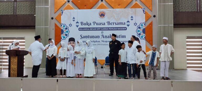 Gelar Buka Puasa Bersama dan Santunan Anak Yatim, Ini Pesan Ketum GP NasDem